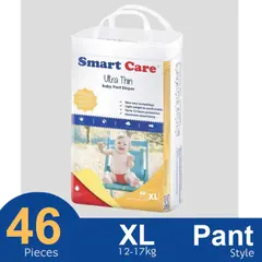 Smart Care Pant System Baby Diaper (XL Size) (46 Pcs) - SBD-PantXL’46 - Rokomari